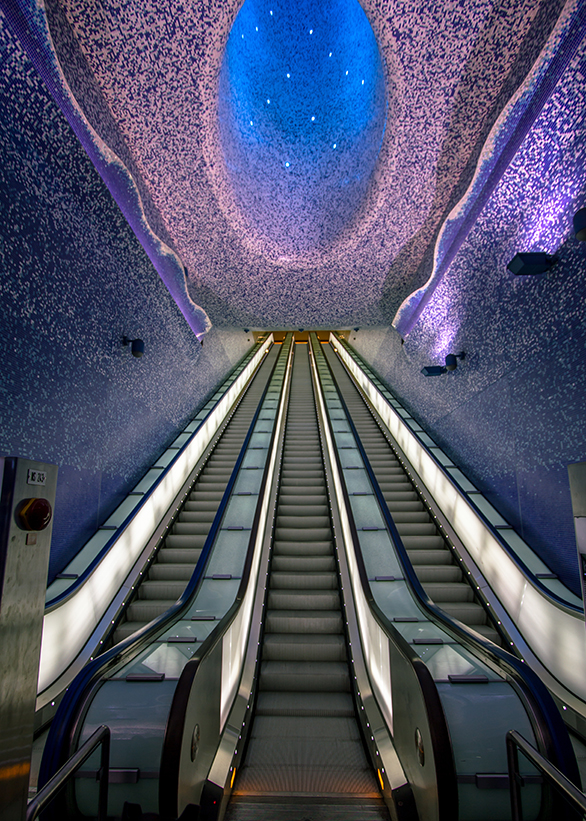 Toledo subway station, Naples Toledo subway station, Naples